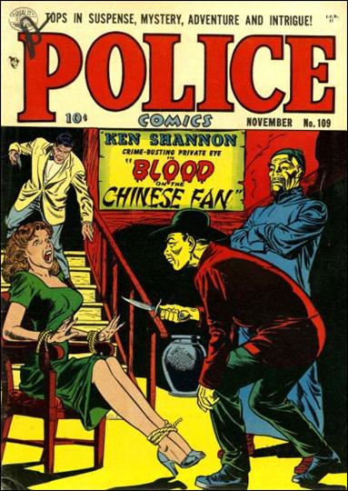 Police Comics 109-A by Comic Magazines