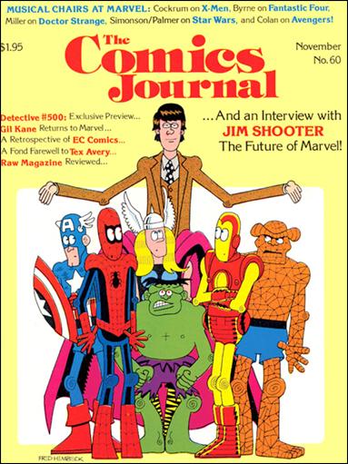 Comics Journal 60-A by Fantagraphics