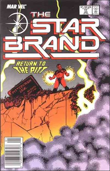 Star Brand 17 A, Jan 1989 Comic Book By Marvel