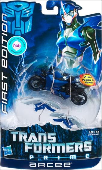 Transformers PRIME Arcee deluxe figure (First Edition)
