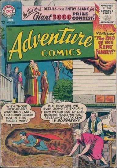 Adventure Comics (1938) 229-A by DC