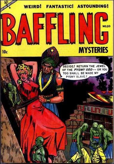 Baffling Mysteries 20 A, Apr 1954 Comic Book By Ace Magazines