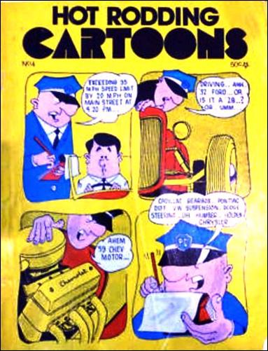 Hot Rodding Cartoons (Austraila) 4-A by Page Publications