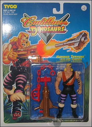 Cadillacs And Dinosaurs Hammer Terhune, Jan 1993 Action Figure By Tyco