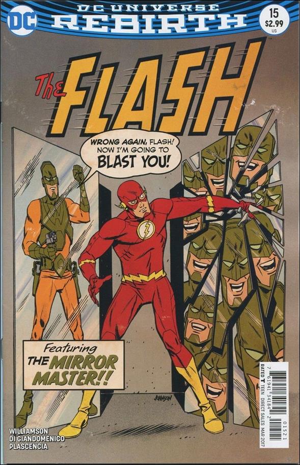 Flash 15 B, Mar 2017 Comic Book By DC