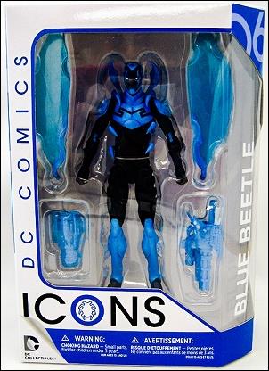 blue beetle dc icons