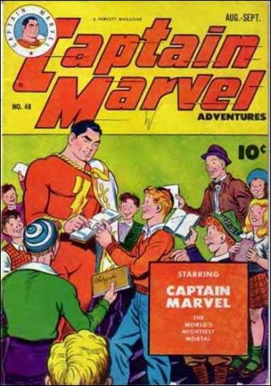 Captain Marvel Adventures 48-A by Fawcett