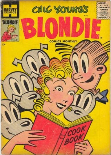 Blondie Comics 81 A, Aug 1955 Comic Book By Harvey