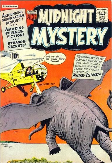 Midnight Mystery (1961) 3-A by American Comics Group (ACG)