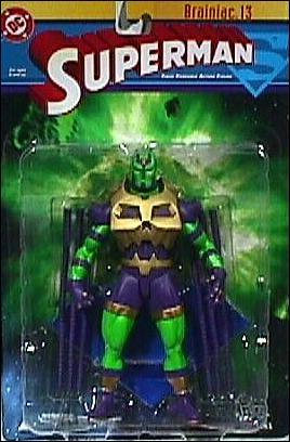 DC Direct 2003 Superman Series 1 Brainiac 13 MOSC Action Figure for sale online 