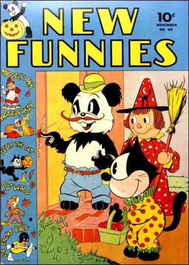 Walter Lantz New Funnies 69-A by Dell