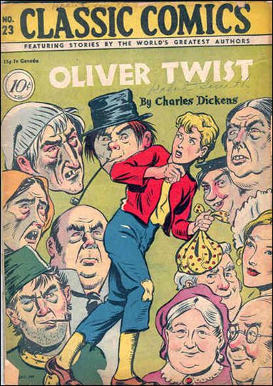 Classic Comicsclassics Illustrated 23 A Jul 1945 Comic Book By Gilberton