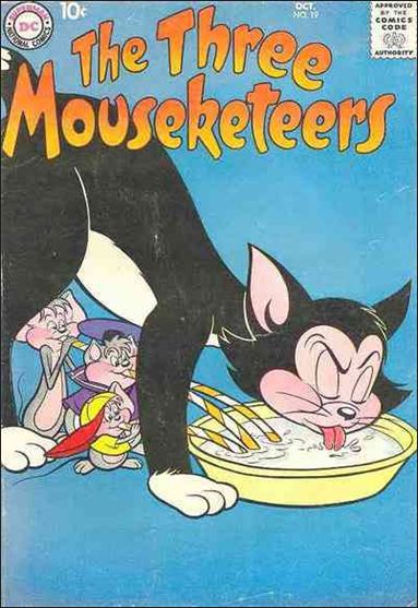 Three Mouseketeers (1956) 19-A by DC