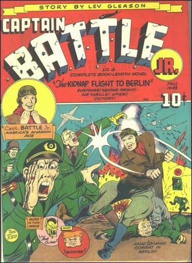 Captain Battle Jr. 1-A by Lev Gleason Productions