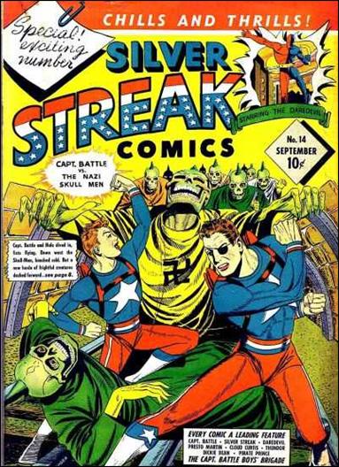 Silver Streak Comics (1939) 14-A by Lev Gleason Productions