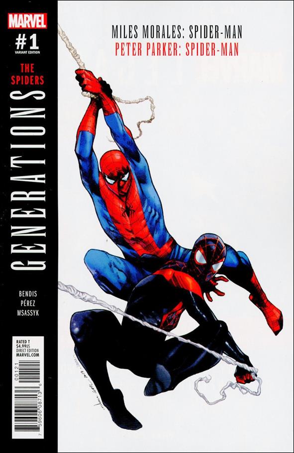 Generations: Miles Morales Spider-Man & Peter Parker Spider-Man 1-B by Marvel