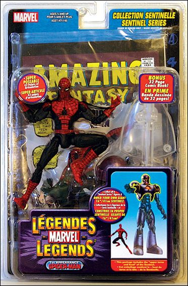 Marvel Legends 1st App Spiderman Variant Unreleased Toy Biz