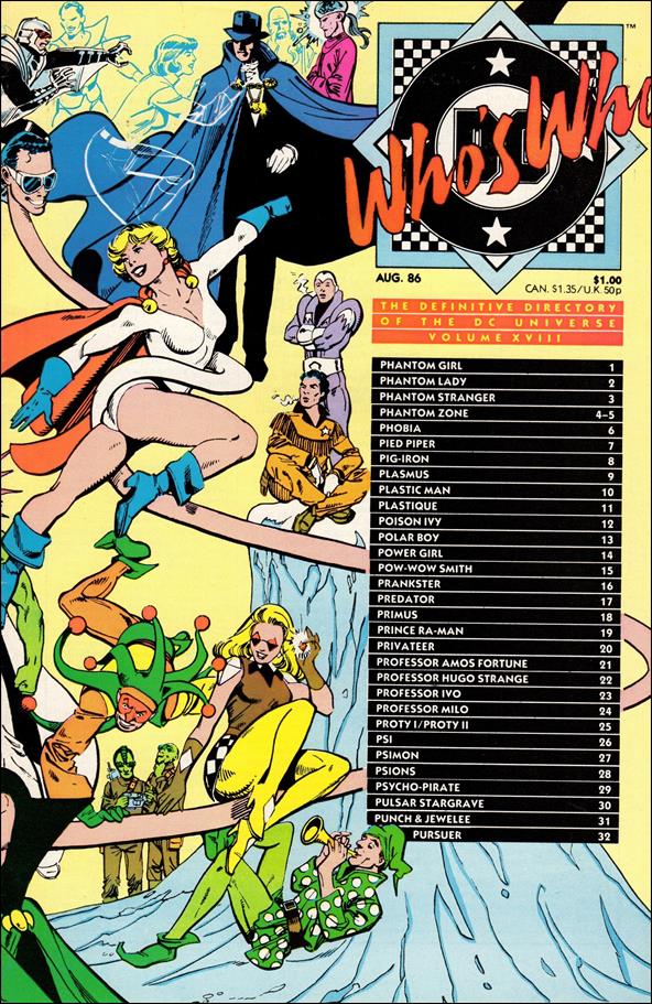 Who's Who: The Definitive Directory of the DC Universe 18-A by DC