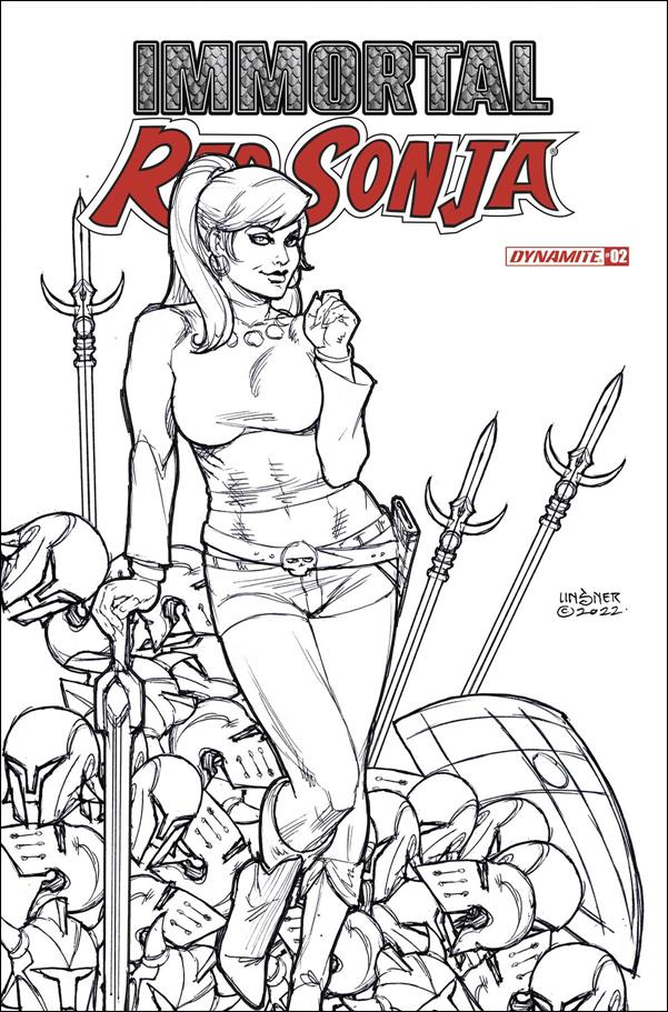 Immortal Red Sonja 2-N by Dynamite Entertainment