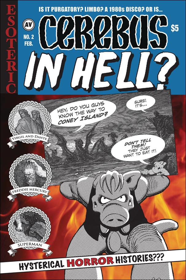 Cerebus in Hell? (2016) 2-A by Aardvark-Vanaheim