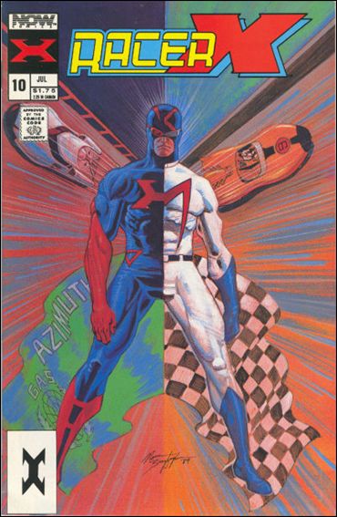 Racer X (1988) 10-A by Now Comics