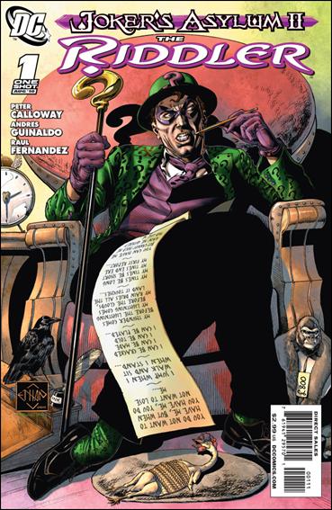 Joker's Asylum II: The Riddler 1-A by DC