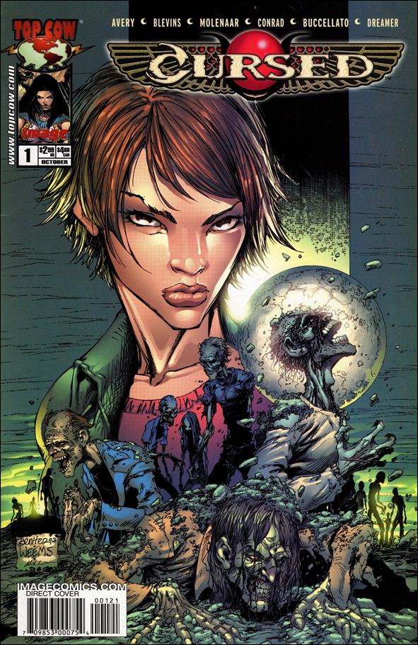 Cursed 1 B, Oct 2003 Comic Book By Top Cow