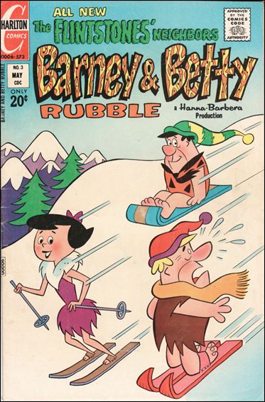 Barney and Betty Rubble 3-A by Charlton