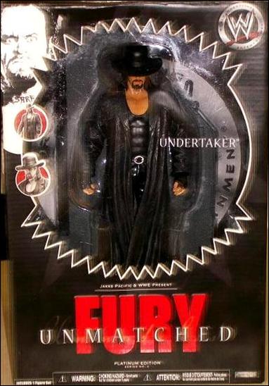 WWE: Unmatched Fury Undertaker, Jan 2007 Action Figure by Jakks