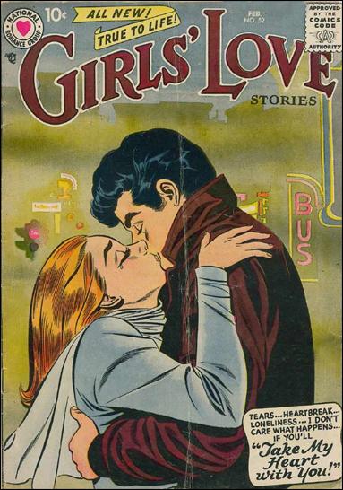Girls' Love Stories 52-A by DC