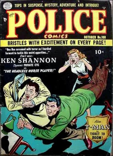 Police Comics 108-A by Comic Magazines