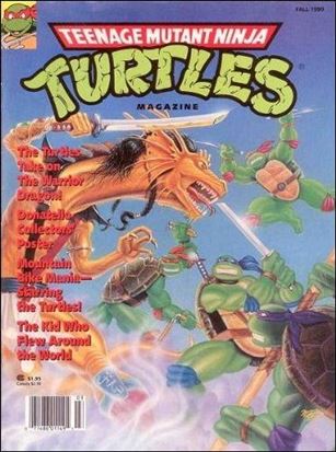 Teenage Mutant Ninja Turtles Magazine 2-A