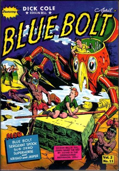 Blue Bolt (1941) 11-A by Novelty Press