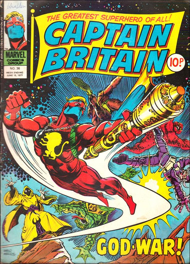 Captain Britain (UK) (1976) 36-A by Marvel UK