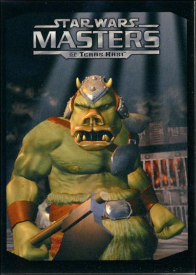 Star Wars Masters of Teras Kasi (Promo) Trading Card by LucasArts