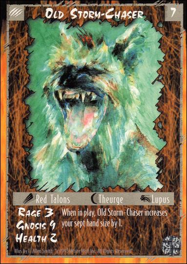 Rage Limited 187 A, Jan 1995 CCG / Gaming Card by White Wolf