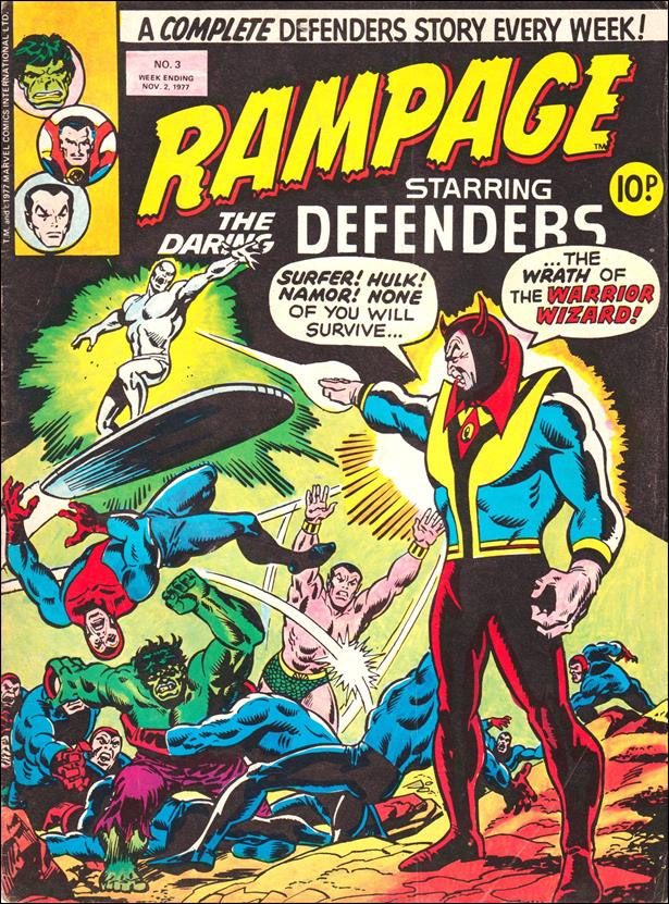 Rampage Weekly (UK) 3-A by Marvel UK
