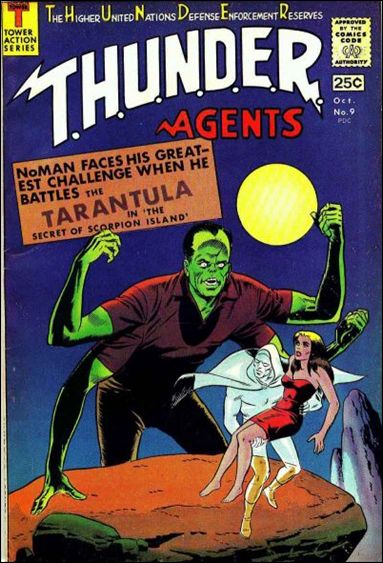 T.H.U.N.D.E.R. Agents (1965) 9-A by Tower