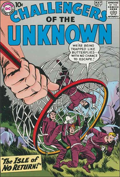 Challengers of the Unknown (1958) 7-A by DC