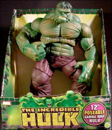 Incredible Hulk Gamma Rage Hulk, Jan 2004 Action Figure By Toy Biz