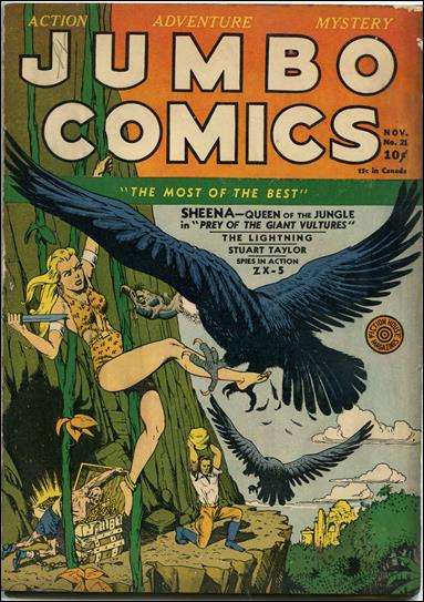 Jumbo Comics (1938) 21-A by Fiction House Magazines