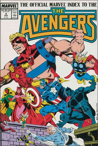 Official Marvel Index to the Avengers (1987) 4-A by Marvel