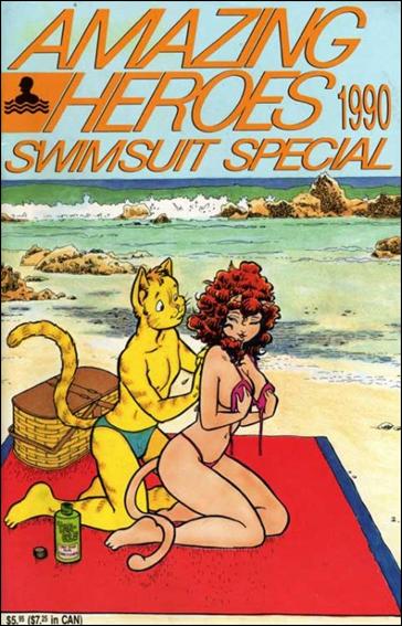 Amazing Heroes Swimsuit Special 1990-A by Fantagraphics