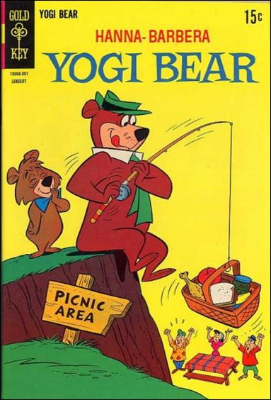 Yogi Bear (1961) 35-A by Gold Key