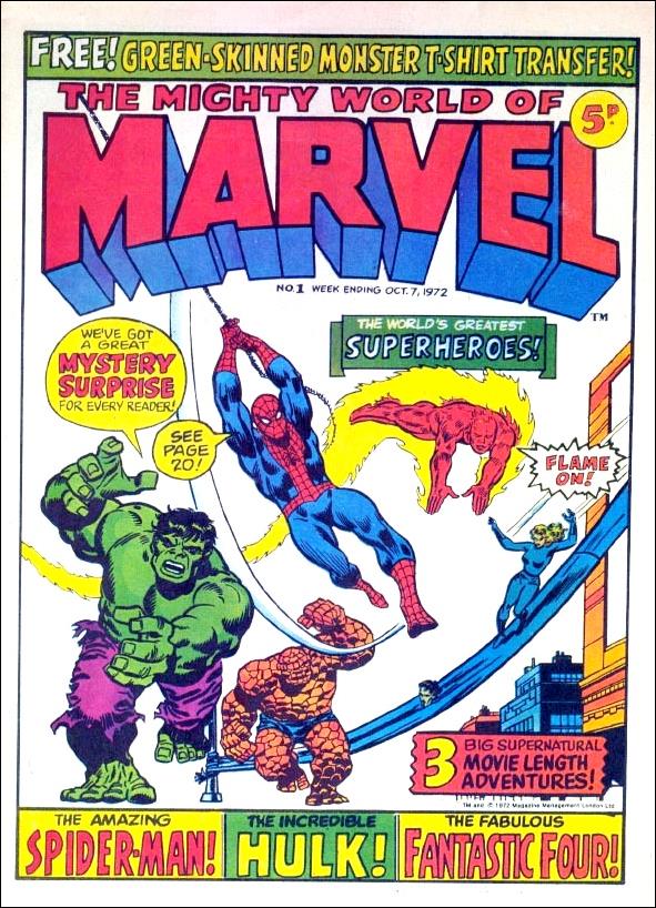 Mighty World of Marvel (UK) (1972) 1-A by Marvel UK