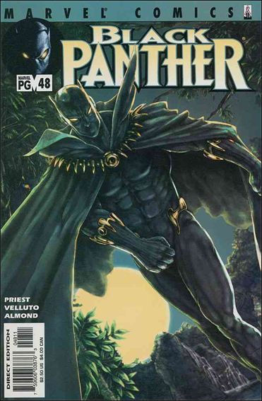 Black Panther 48 A, Oct 2002 Comic Book by Marvel