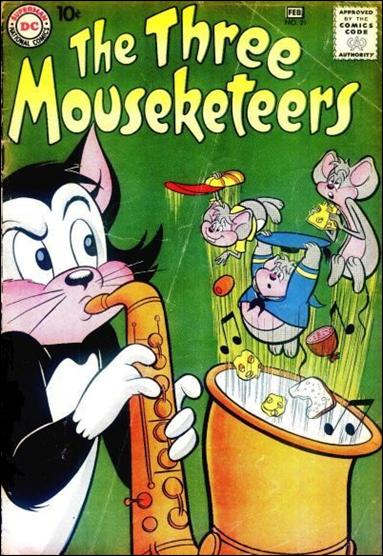 Three Mouseketeers (1956) 21-A by DC