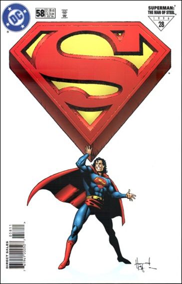 Superman: The Man of Steel 58-A by DC