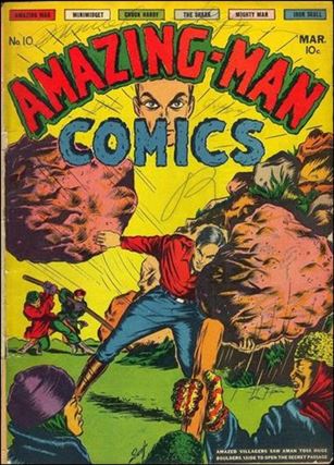 Amazing Man Comics 10-A