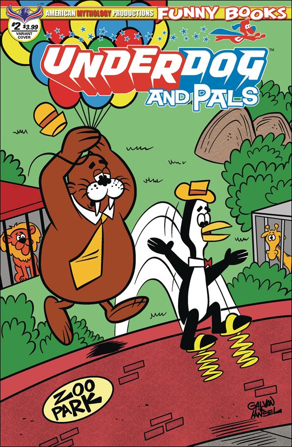 Underdog And Pals 2 B, Jan 2019 Comic Book By American Mythology